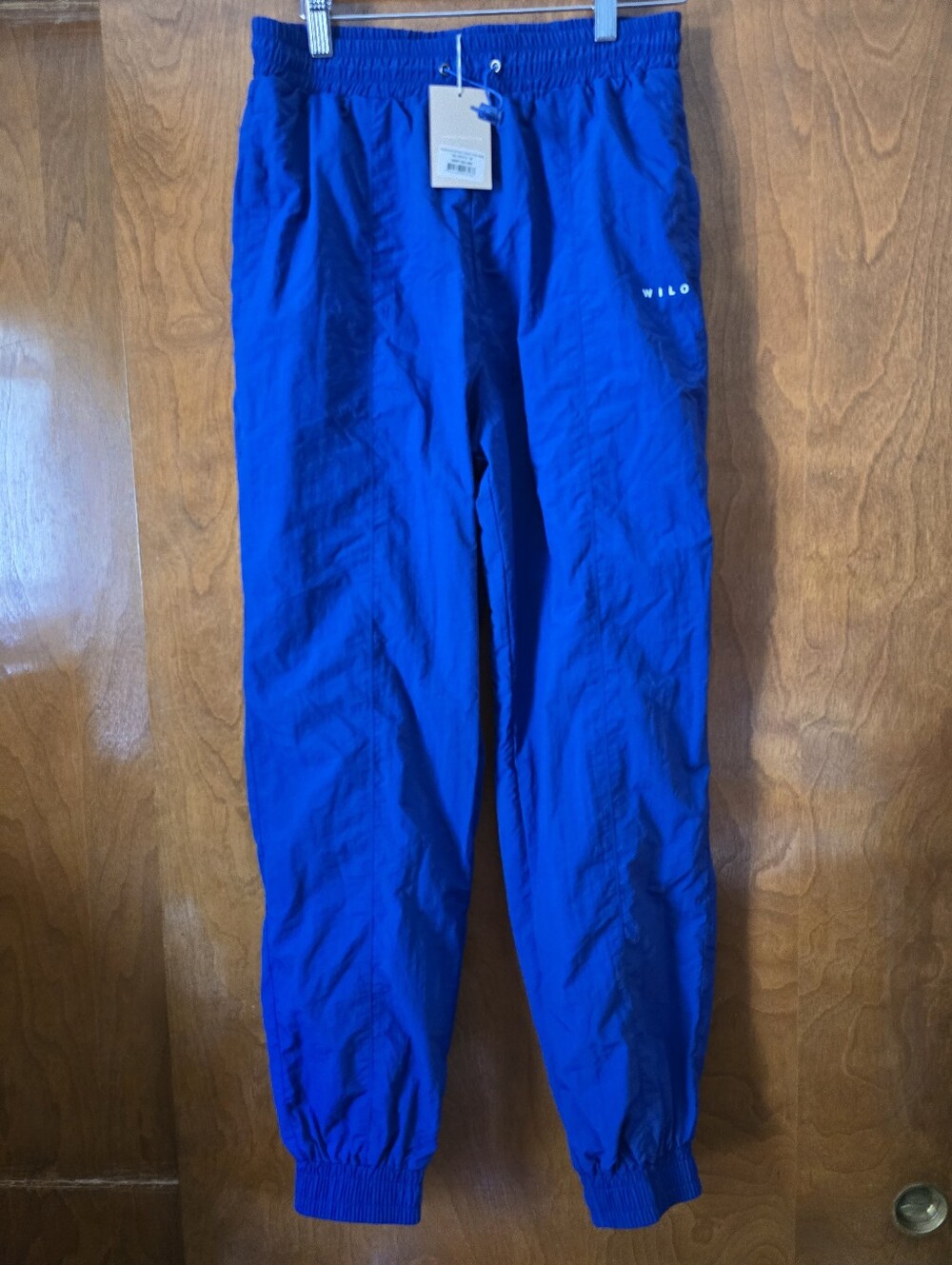 Wilo Royal Blue Med. Women's  Elastic-Waist Jogger Pants
